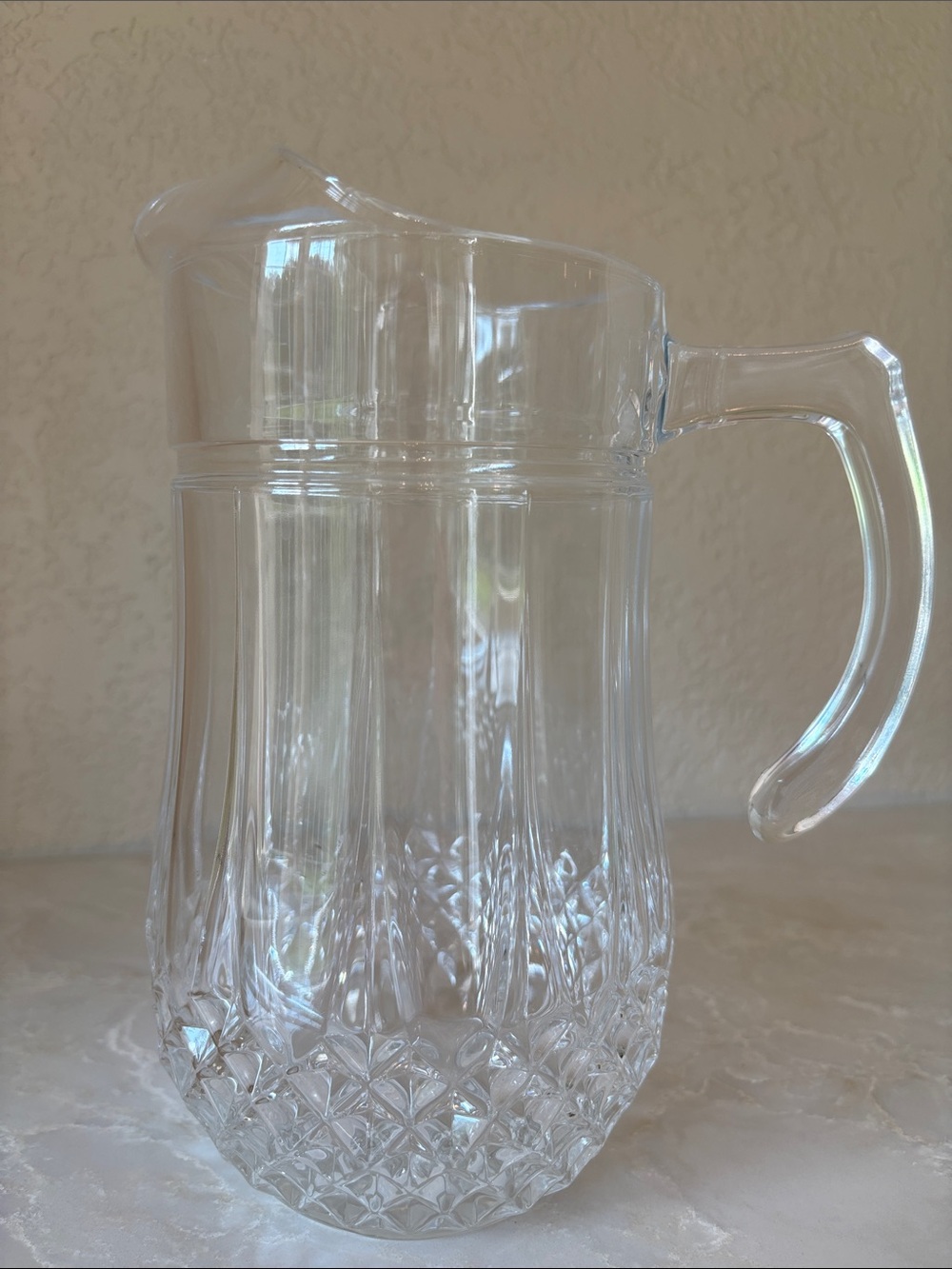 Cristal D’Arques Glass Pitcher